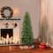 5ft. Pre-Lit Carson Pine Artificial Christmas Tree, Clear Lights